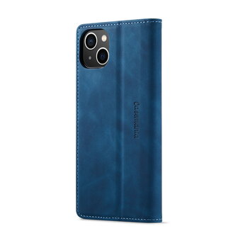 iPhone 15 Navy Blue - Book Case