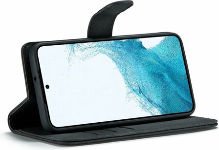 Samsung S22 Charcoal Gray - 2 in 1 Book Case