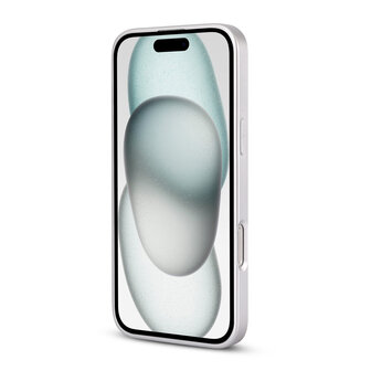 iPhone 16 Plus - Groen - Camera Marmer MagSafe Back Cover