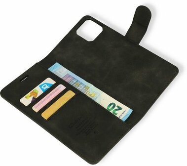 Samsung A21S Charcoal Gray - 2 in 1 Book Case