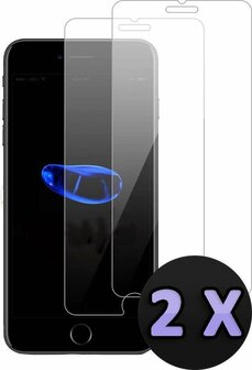 iPhone SE 2022-2020 - Back Cover &amp;amp; 2x Glas - Transparant