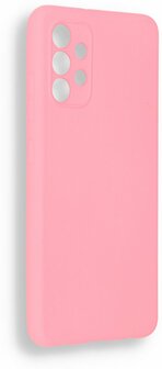 Samsung A32 5G - Siliconen Back Cover - Roze