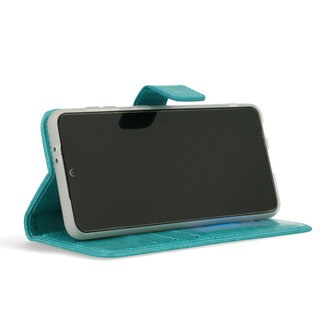 Nokia G22 - Book Case &amp;amp; Glas - Turquoise