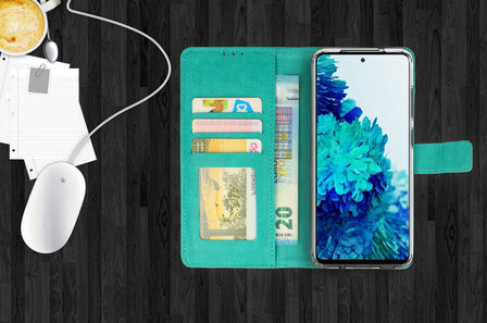Nokia G22 - Book Case &amp;amp; Glas - Turquoise