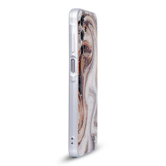 Samsung A16 - Marmer Back Cover - Wit
