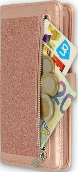 iPhone 11 Rosegoud - Rits Book Case