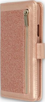 iPhone 11 Rosegoud - Rits Book Case