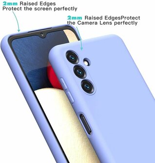 Samsung M23 - Siliconen Back Cover - Paars
