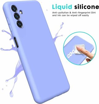 Samsung M23 - Siliconen Back Cover - Paars