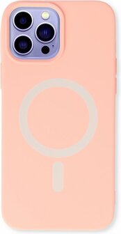 iPhone 13 Pro - Magnetische Back Cover - Roze
