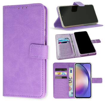 Samsung S25 Plus - Paars - Book Case