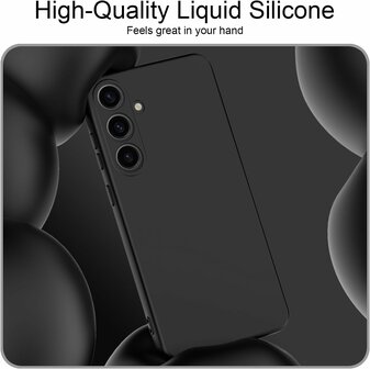 Samsung S25 - TPU Back Cover &amp;amp; 2x Glas - Zwart