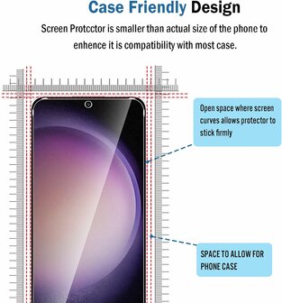 Samsung S25 - TPU Back Cover &amp;amp; 2x Glas - Zwart