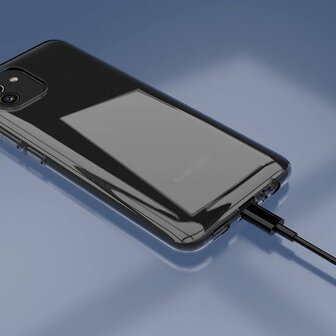 Samsung A03 - Siliconen Back Cover - Transparant