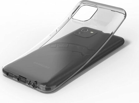 Samsung A03 - Siliconen Back Cover - Transparant