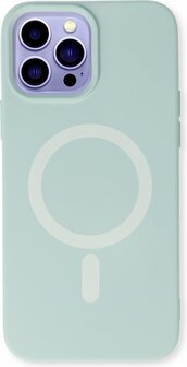 iPhone 13 Pro - Magnetische Back Cover - Turquoise