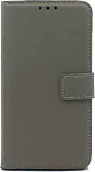 iPhone SE 2022-2020 - Book Case &amp;amp; Glas - Grijs