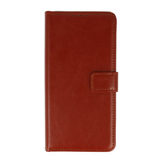 Samsung J6 Plus - Book Case - Bruin