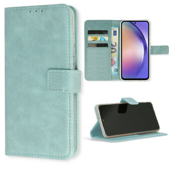 Samsung Galaxy A56 - Licht Blauw - Book Case