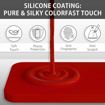 Samsung A16 - Liquid Back Cover - Rood