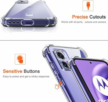 Moto G24 - Anti Shock - Transparant