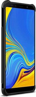 Samsung J6 Plus - Anti Shock Hybrid Backsover - Zwart
