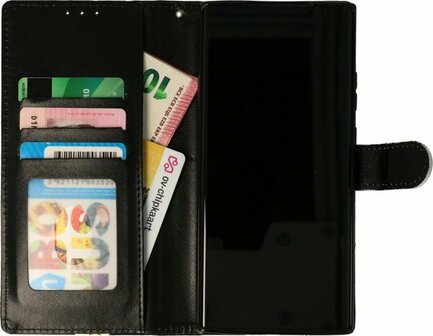 Samsung A22 5G met Buddha Goud Print - Book Case