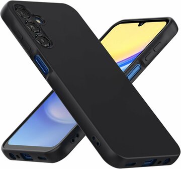 Samsung A16 - Siliconen Back Cover - Zwart