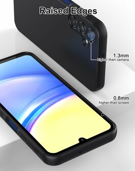 Samsung A16 - Siliconen Back Cover - Zwart