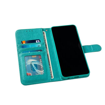 iPhone 16 - Book Case - Turquoise