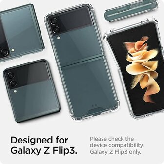 Samsung Flip 3 - Anti Shock - Transparant