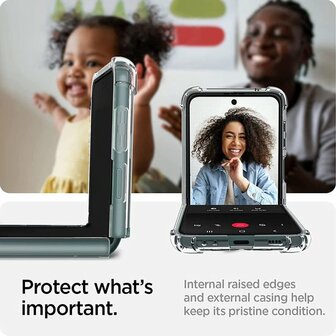 Samsung Flip 3 - Anti Shock - Transparant