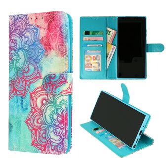 iPhone 5, 5s &amp;amp; SE - Book Case - Mandala
