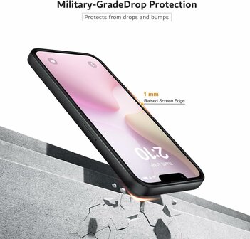 iPhone 16e - Zwart - TPU Back Cover