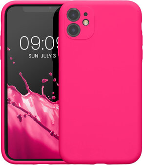 iPhone 11 - Liquid Back Cover - Roze