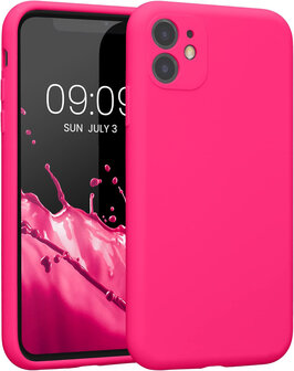 iPhone 11 - Liquid Back Cover - Roze