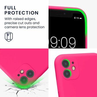 iPhone 11 - Liquid Back Cover - Roze