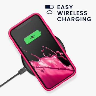 iPhone 11 - Liquid Back Cover - Roze