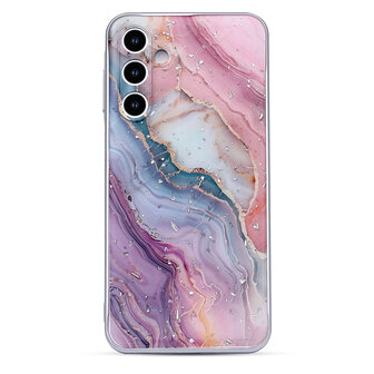 Samsung A16 - Marmer Back Cover - Roze