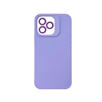 iPhone 15 Pro Max - Liquid Cam Back Cover - Paars