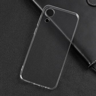 Samsung A03 Core - Siliconen Back Cover - Transparant