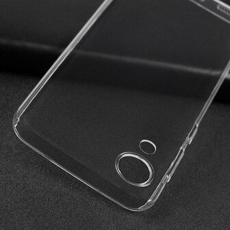 Samsung A03 Core - Siliconen Back Cover - Transparant