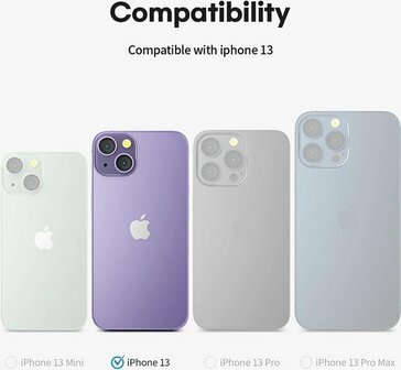 iPhone 13 - Anti Shock &amp;amp; 2x Full Glas - Transparant