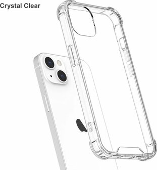 iPhone 13 - Anti Shock &amp;amp; 2x Full Glas - Transparant