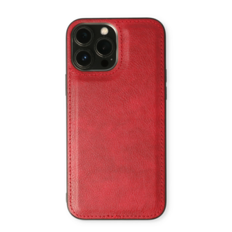 iPhone 13 Pro Max Rood - 2 in 1 HQ Book Case met Extra Vakken