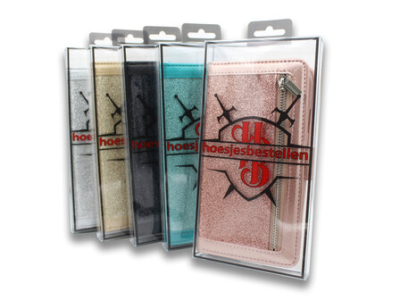 Samsung Note 10 - Rits Book Case - Goud