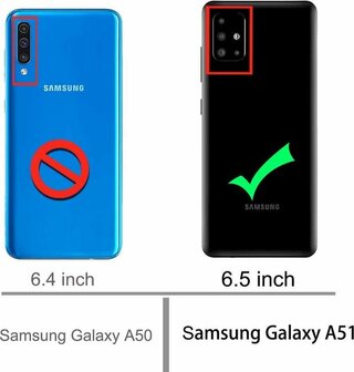 Samsung A51 - Siliconen Back Cover - Donker Groen