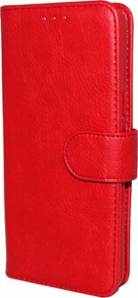 iPhone SE 2022-2020 - HQ Book Case &amp;amp; Glas - Rood