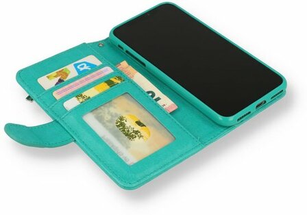 iPhone 11 Turquoise - Rits Book Case