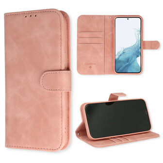Samsung S23 Plus Pale Pink - HQ Book Case